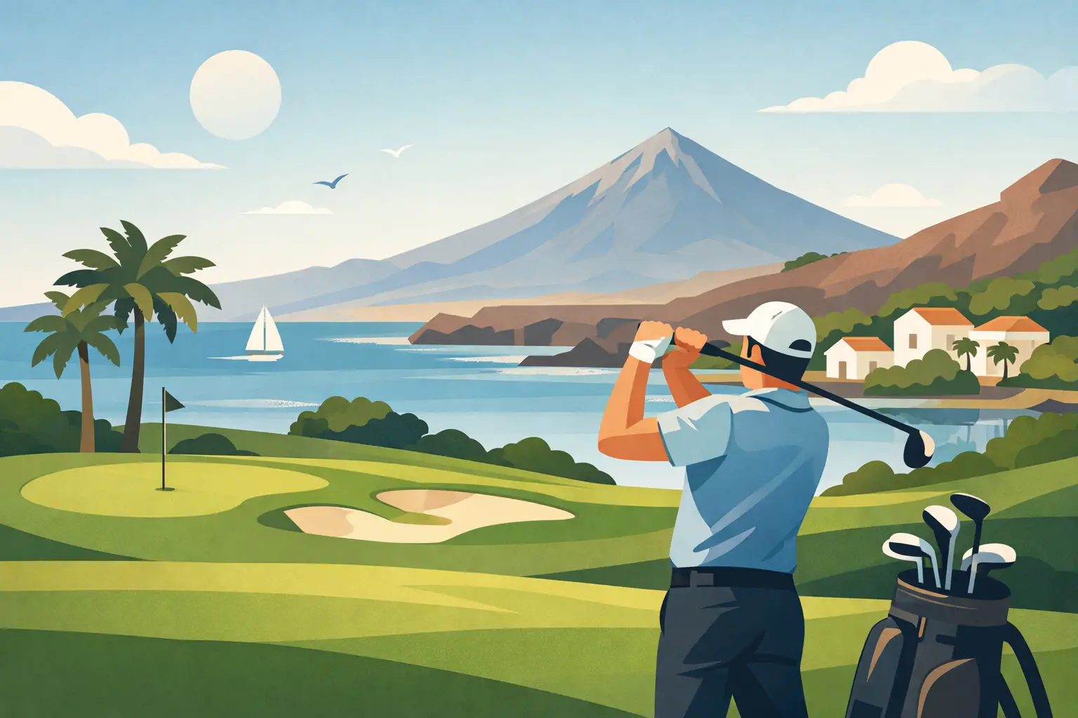 Af hverju velja kylfingar Tenerife?