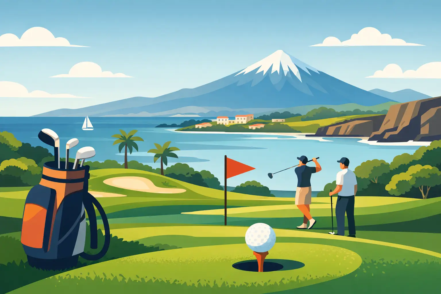 Afþreying fyrir kylfinga á Tenerife