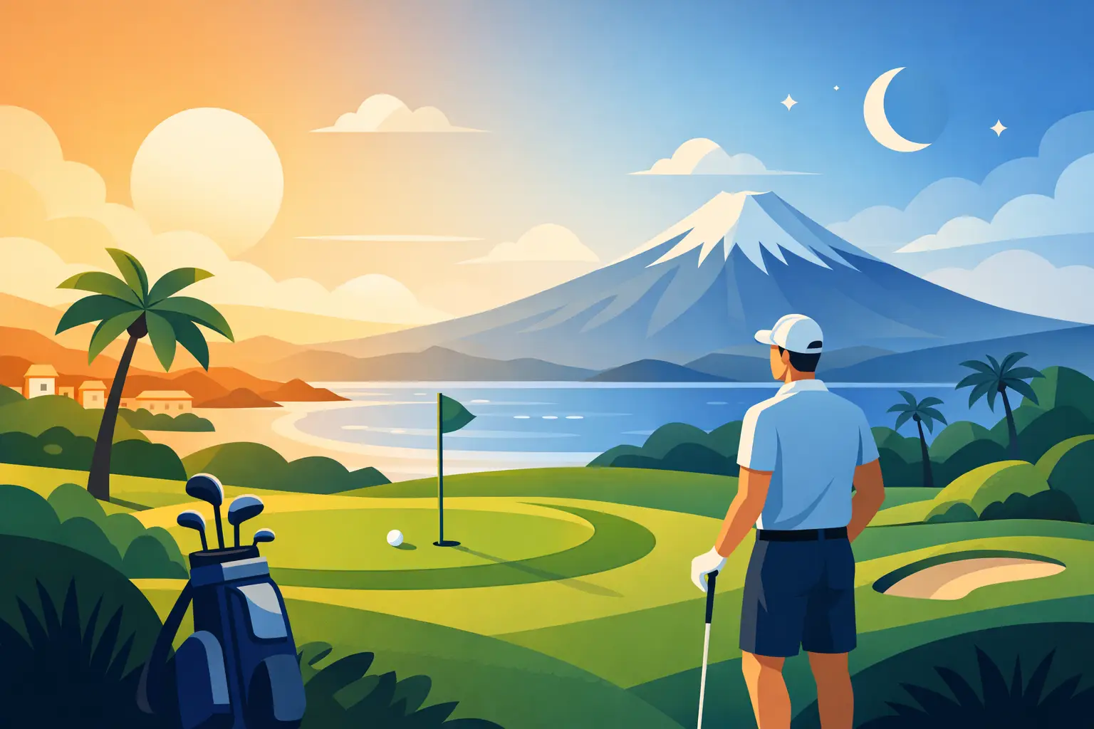Besti tíminn fyrir golf á Tenerife