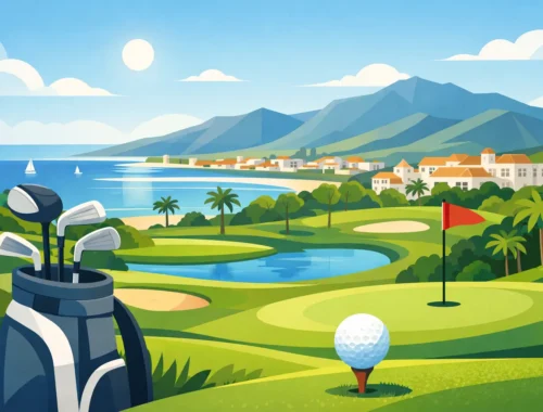 Golf Las Américas völlur fyrir golffrí