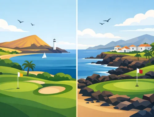 Amarilla Golf eða Golf del Sur?