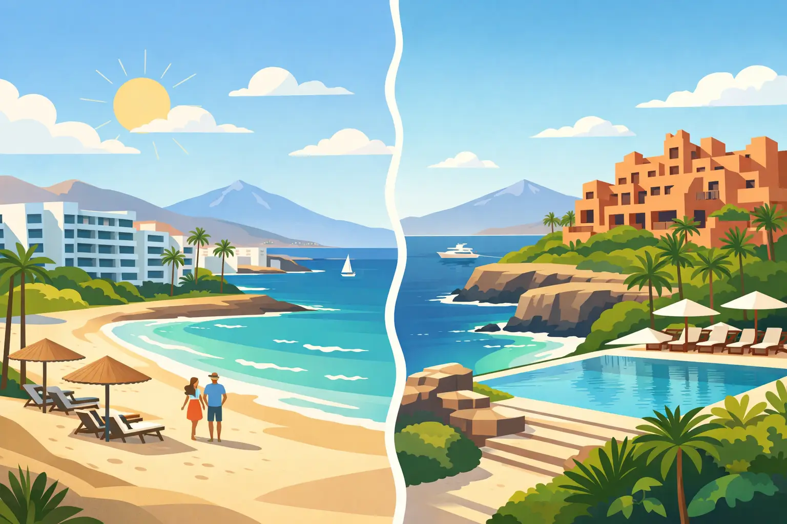 Costa Adeje eða Abama - hvað hentar þér?