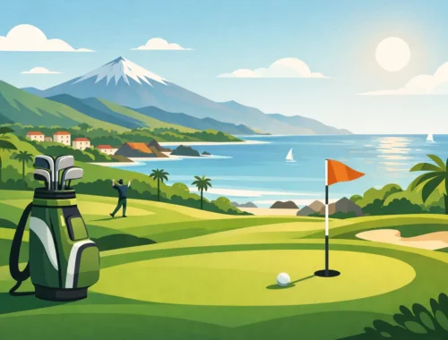 Eru golfvellir Tenerife opnir allt árið?