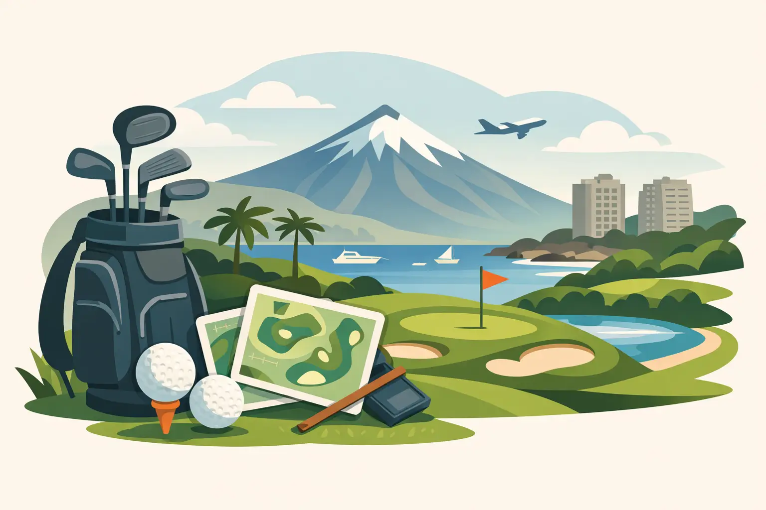 Golfleyfi og vallarkort Tenerife - hvað borgar sig?