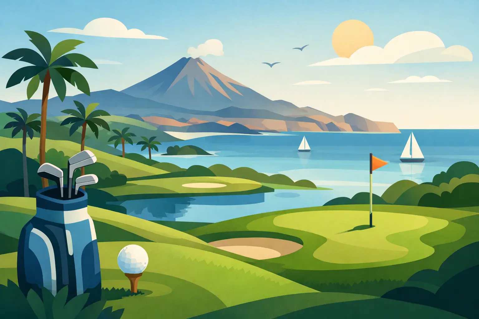 Golfvellir Tenerife - bestu valkostirnir