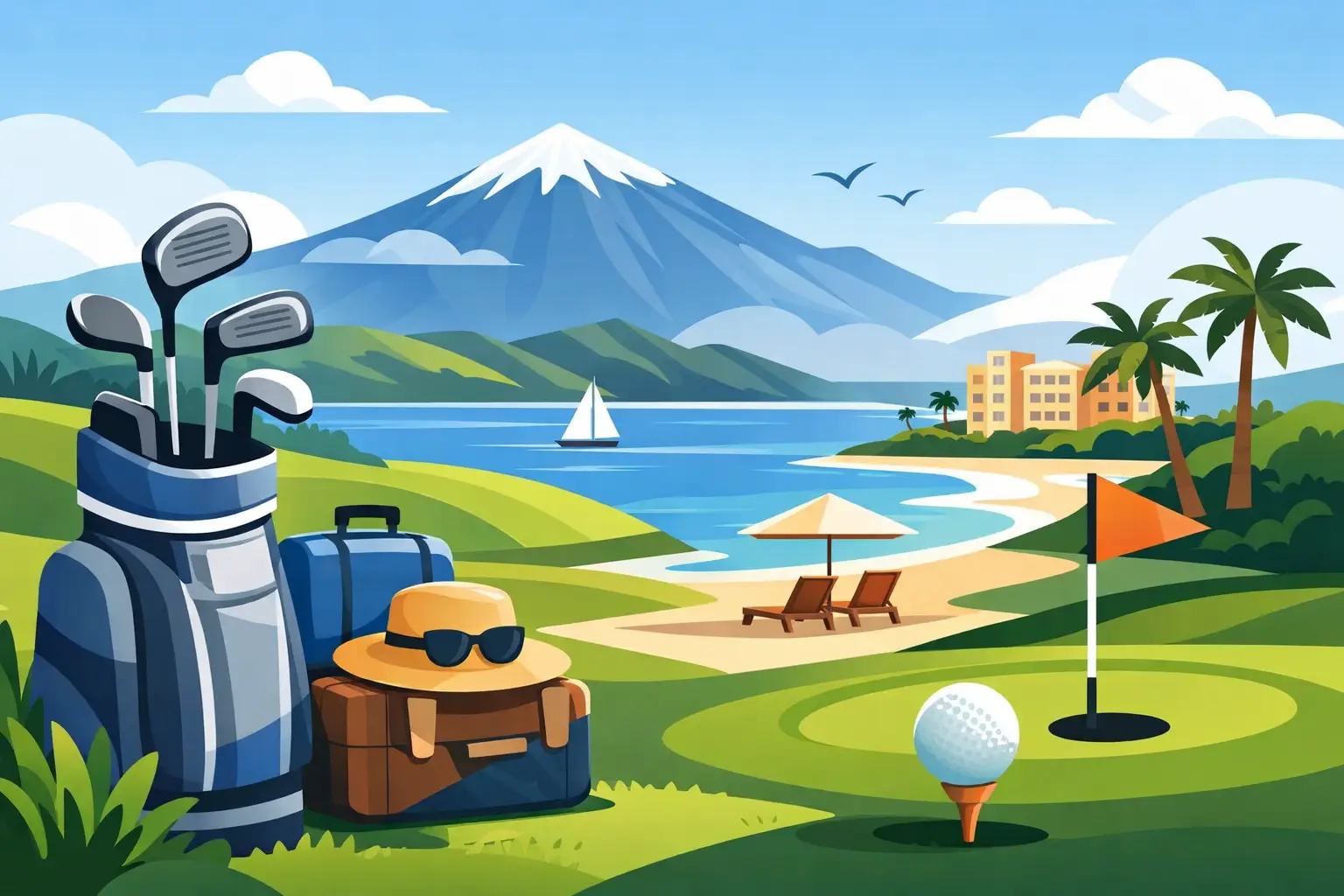 Hvað kostar golfferð til Tenerife?