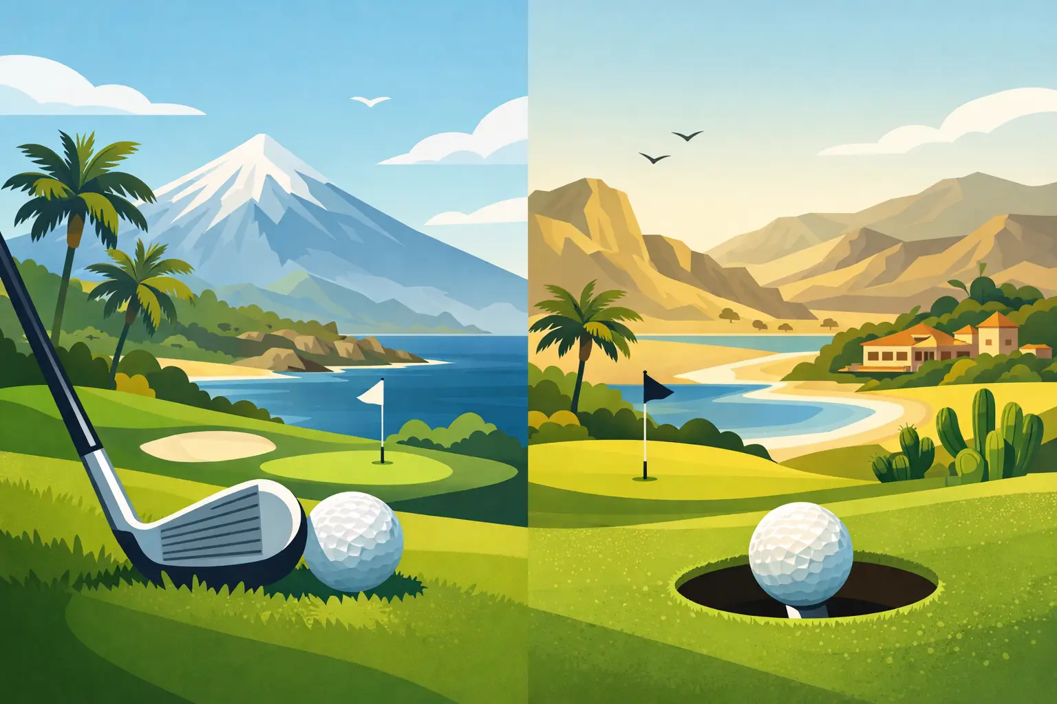 Tenerife eða Gran Canaria golf - hvað hentar þér?