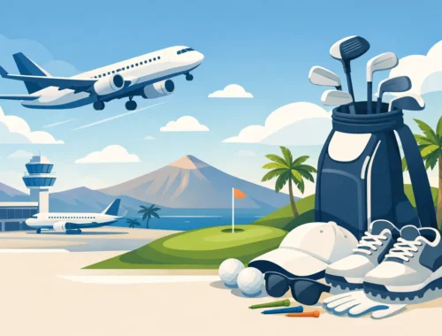 Flug og golfbúnaður Tenerife - það sem skiptir máli