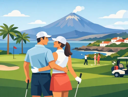 Golf fyrir pör á Tenerife sem virkar