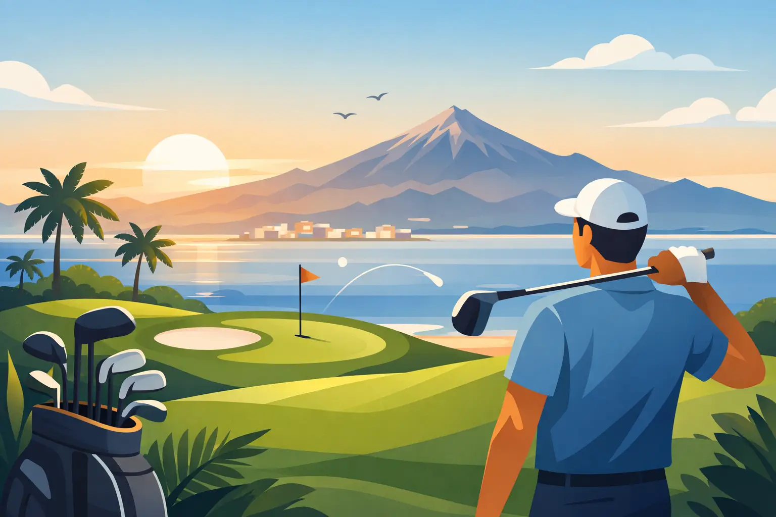 Hentar Tenerife kylfingum allt árið?