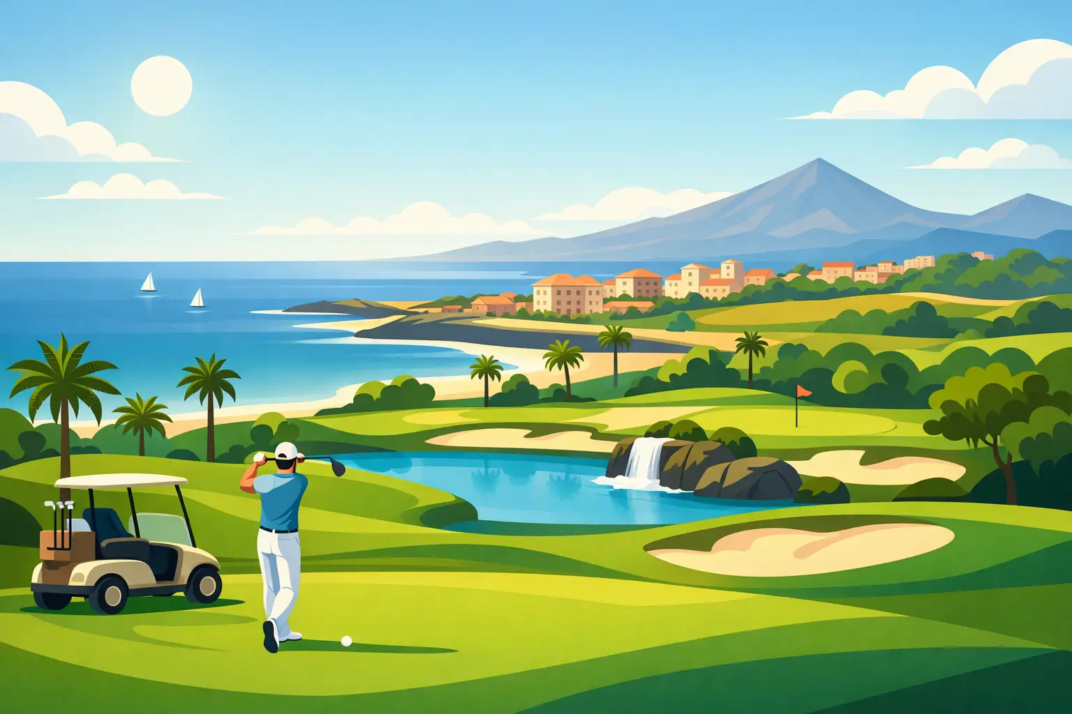 Umsögn um Golf Costa Adeje