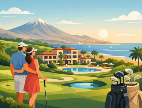 Bestu golfhótel fyrir pör á Tenerife