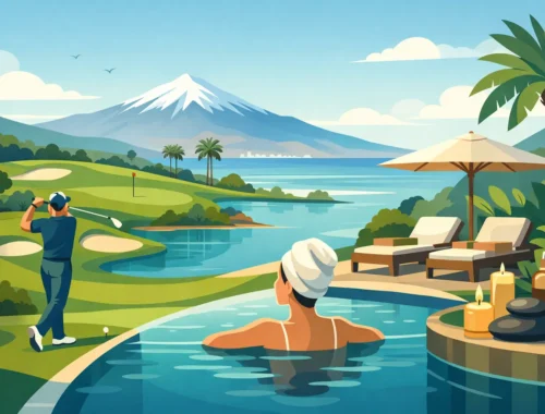 Golf og spa Tenerife - betri golfferð