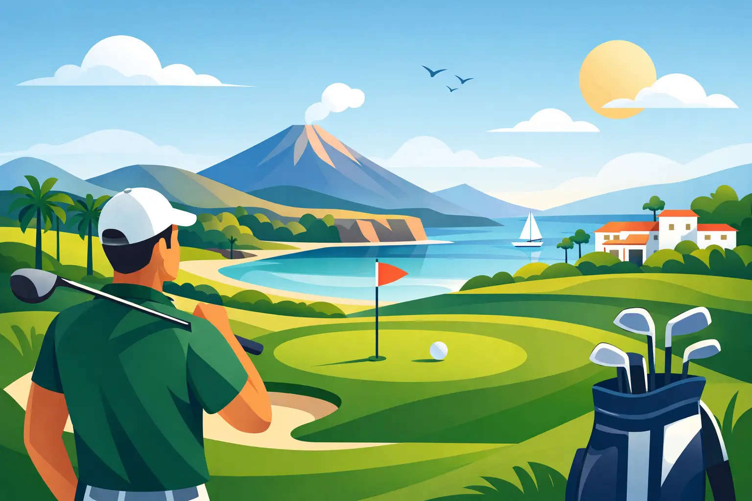 Leiðarvísir að golfsvæðum Kanaríeyja