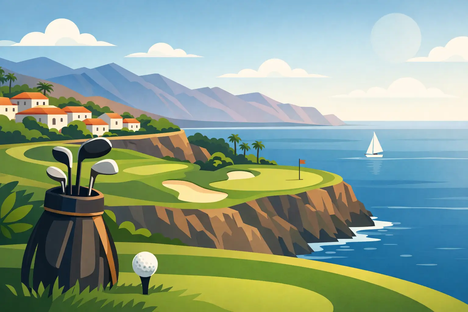 Umsögn um Tecina Golf - er völlurinn þess virði?