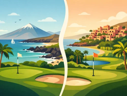 Golf del Sur eða Abama - hvað hentar þér?