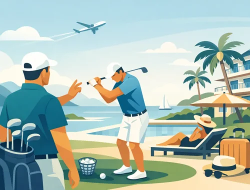 Nýta golfkennslu í fríi á réttan hátt
