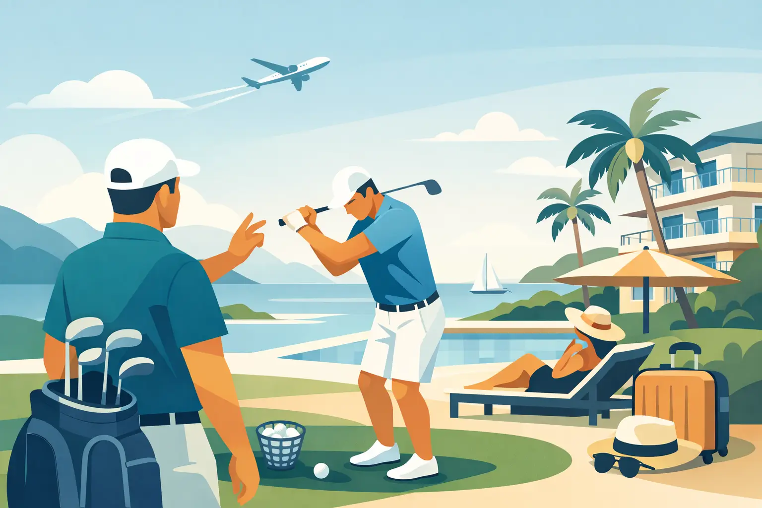 Nýta golfkennslu í fríi á réttan hátt