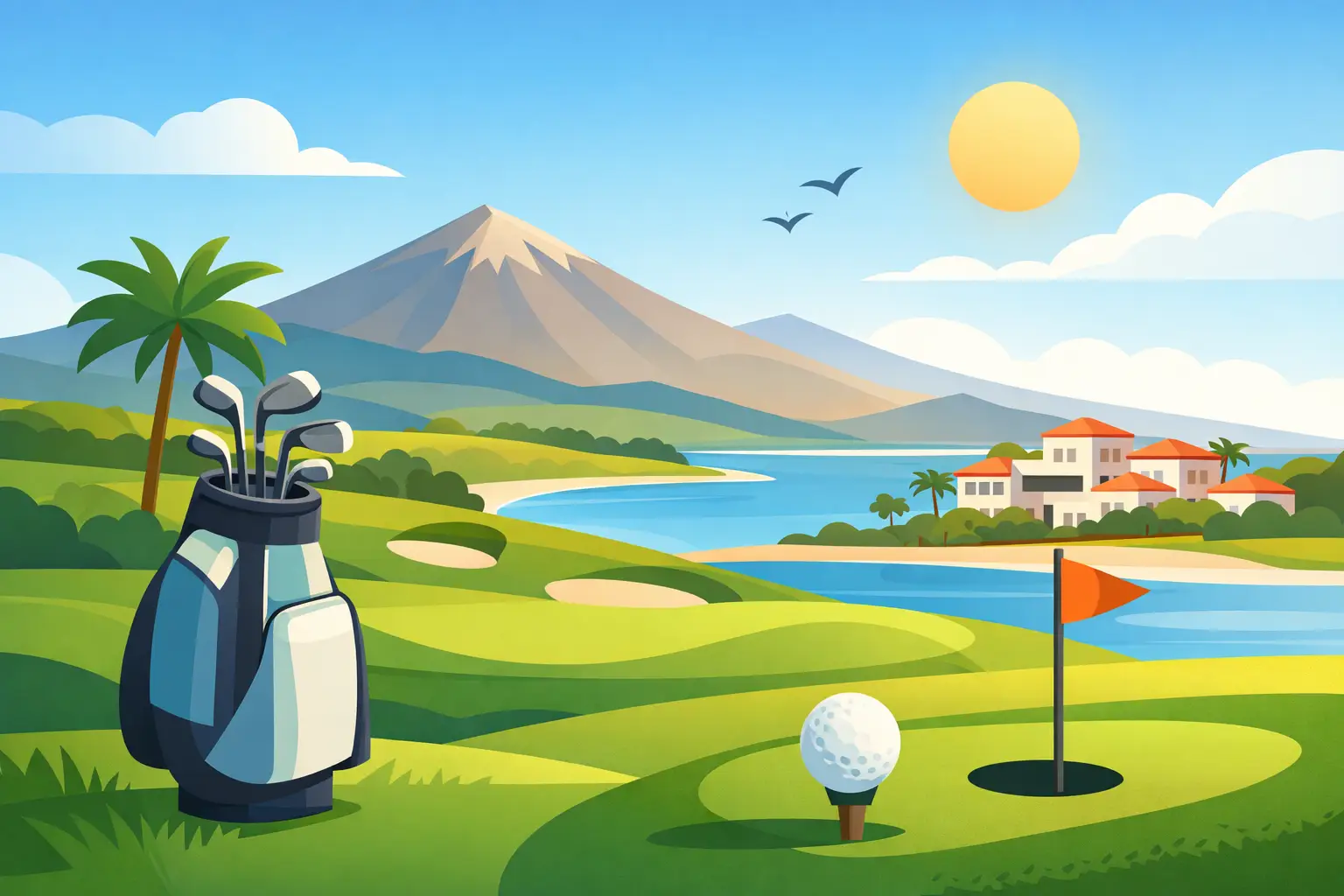 Bestu golfpakkar á Tenerife fyrir sólarfrí