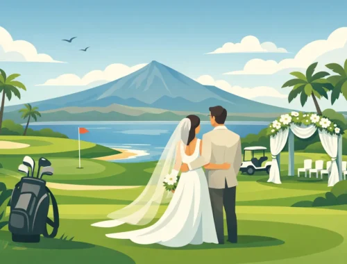 Golfbrúðkaup á Tenerife fyrir golfunnendur