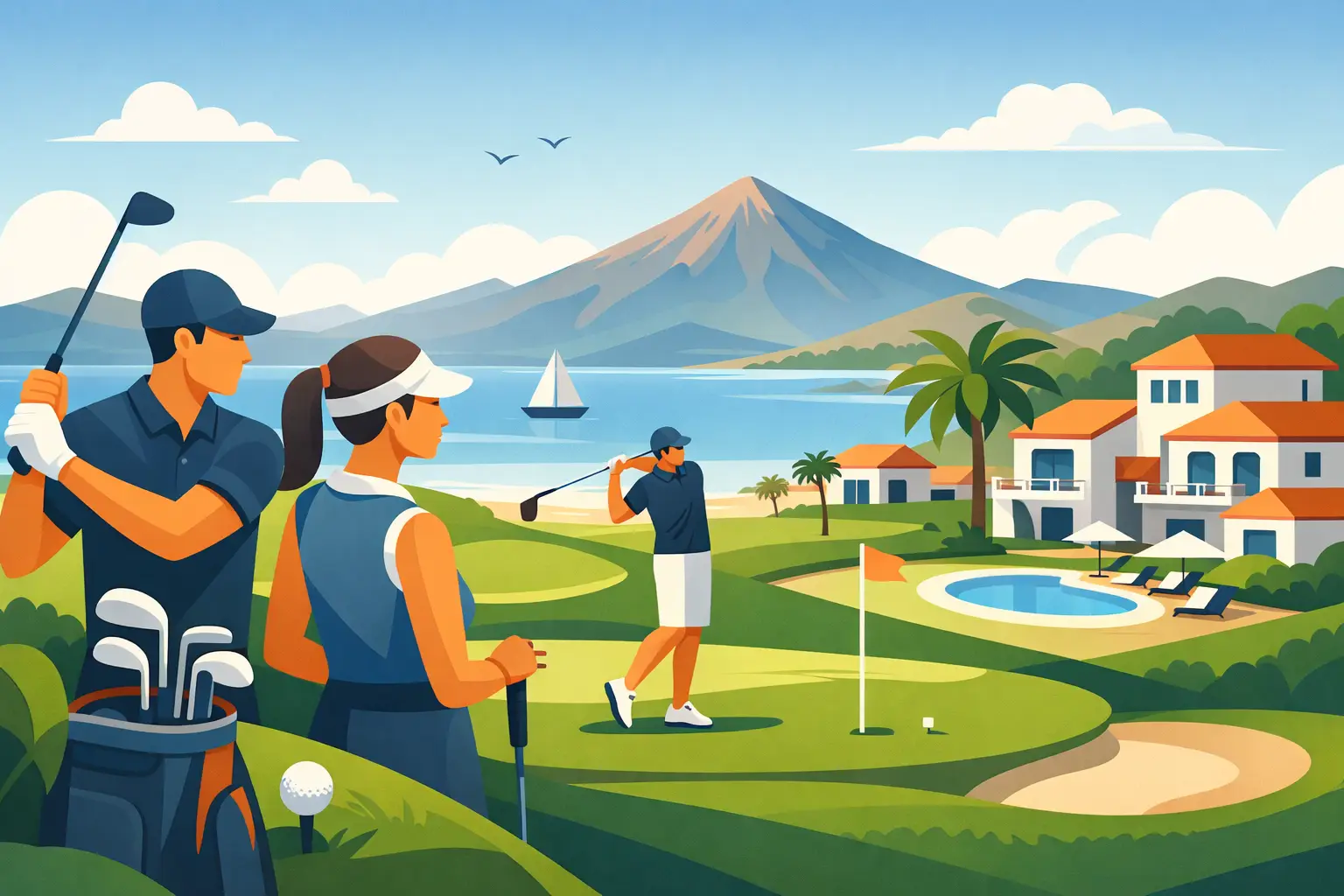 Golfferð með kennslu og gistingu á Tenerife