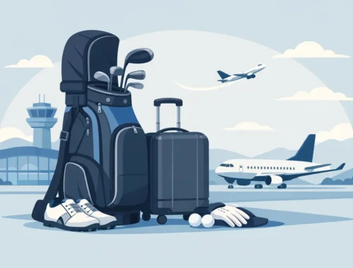 Hvernig á að undirbúa golfbúnað fyrir flug