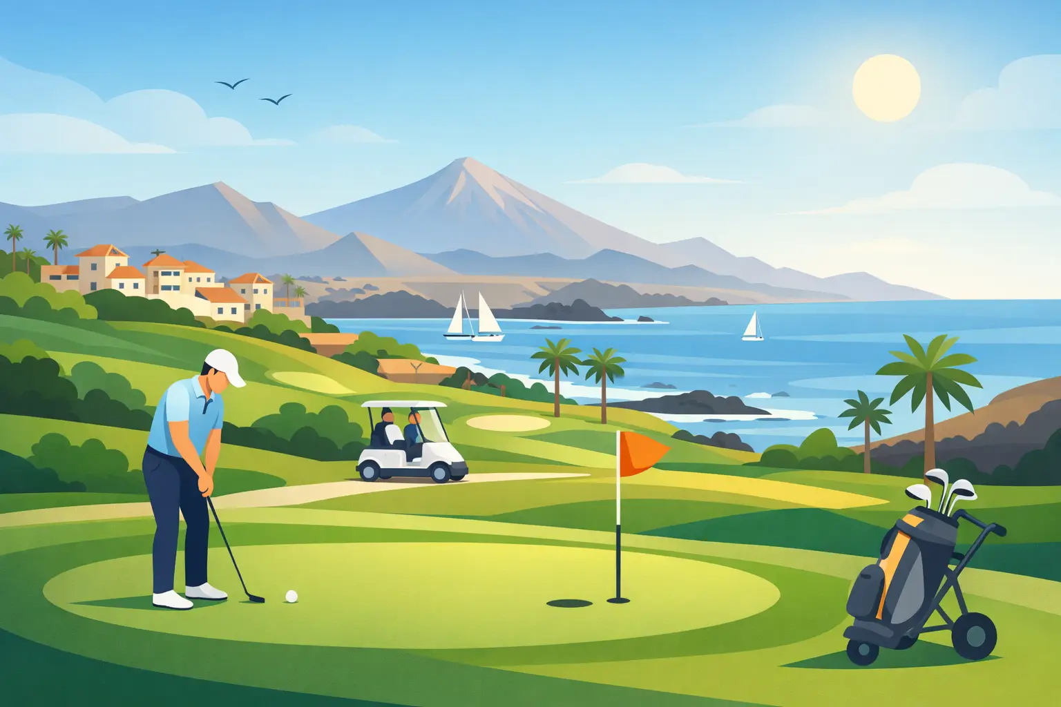 Umsögn um Amarilla Golf fyrir ferðagolfara