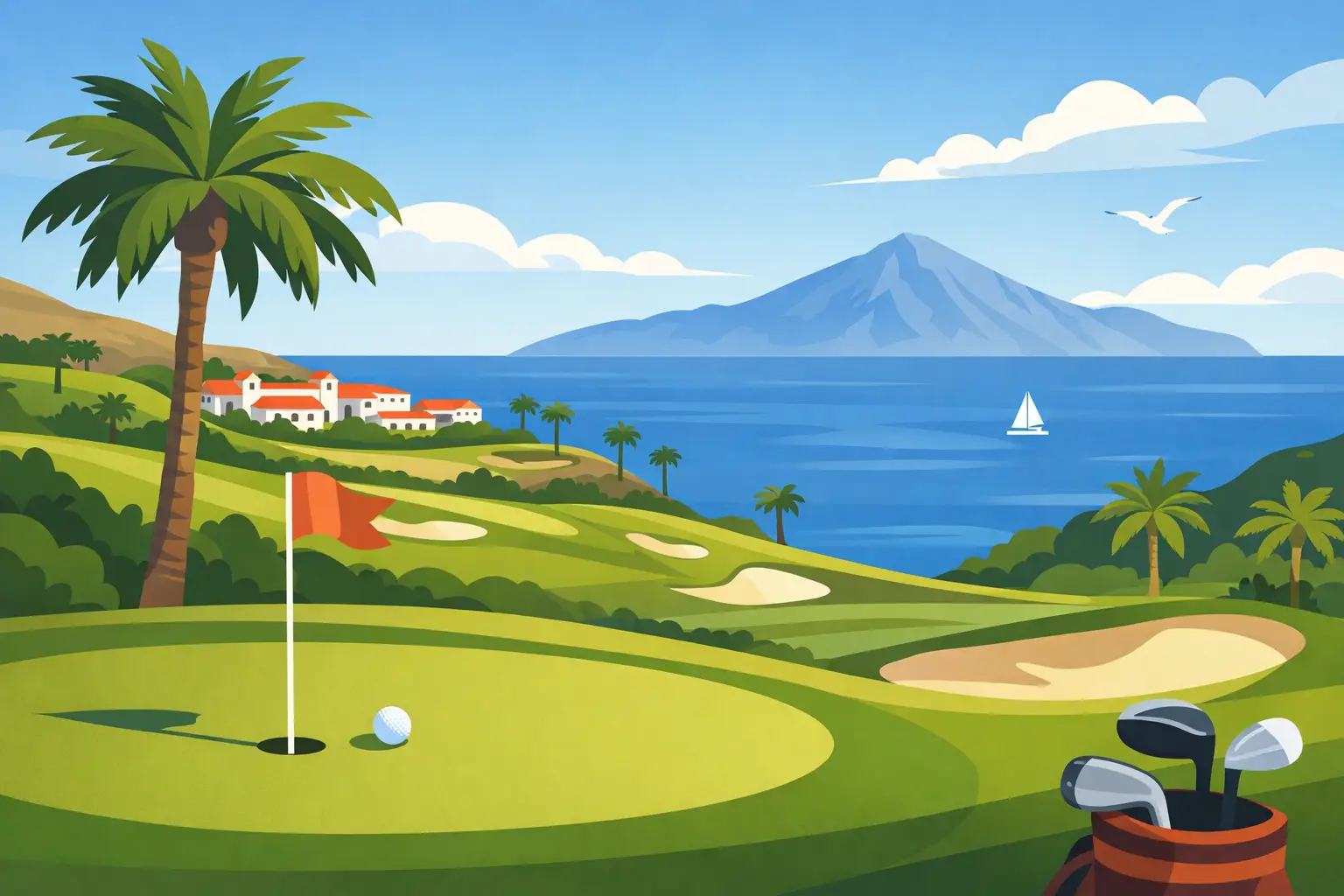Tecina Golf La Gomera leiðarvísir fyrir golfara