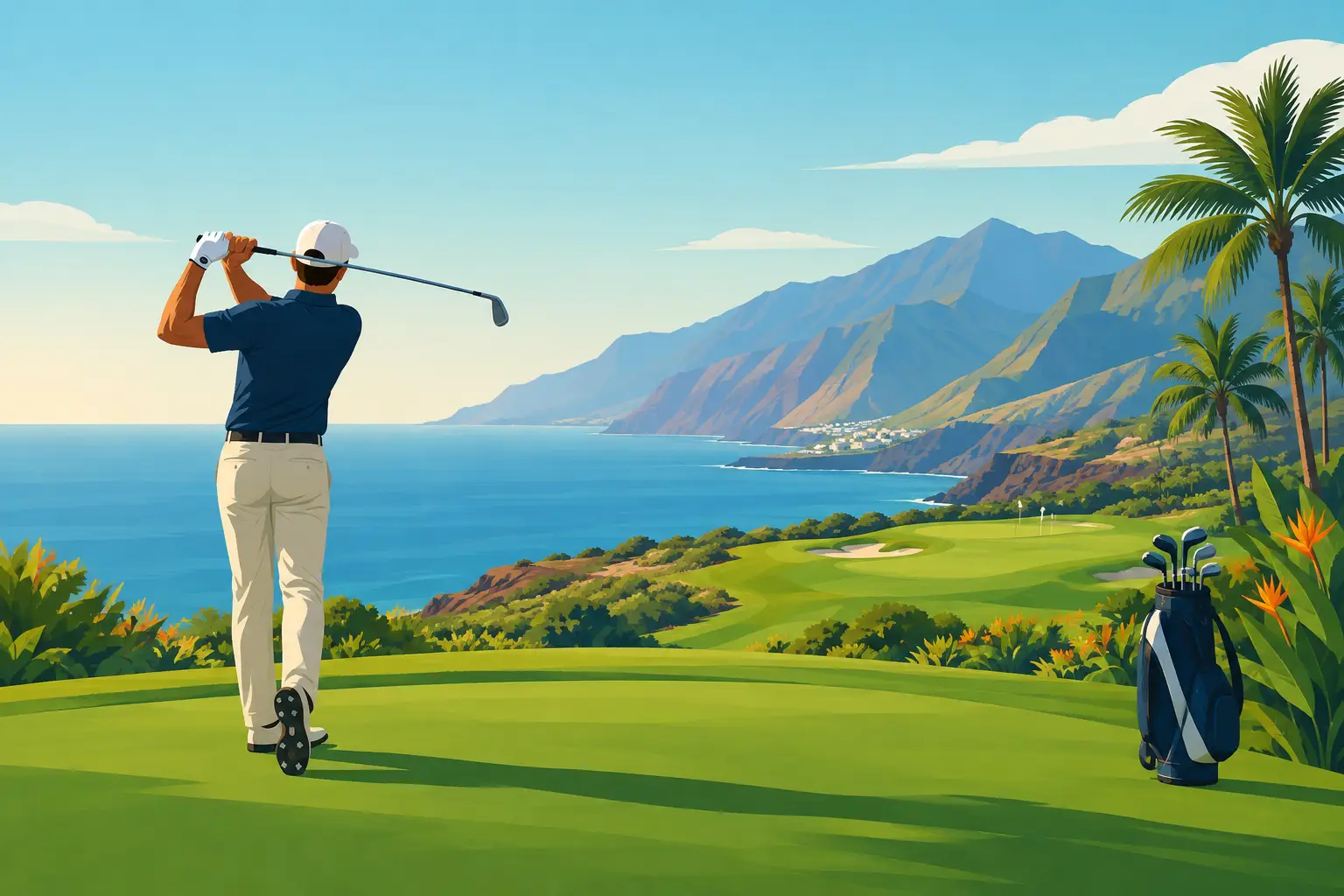 Tecina Golf umsögn fyrir golfferð á La Gomera