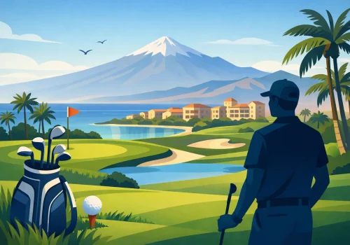 Dæmi um golfviku á Tenerife