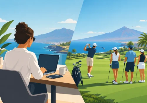 Einkakennsla eða golfhóptímar á Tenerife?