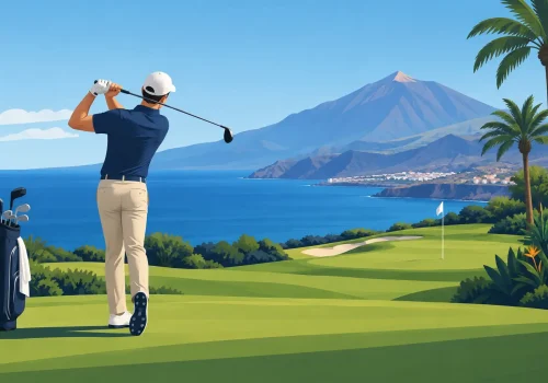 Forgjöf á Tenerife og krafa fyrir golfið