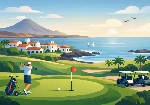 Golf del Sur umsögn fyrir næstu golfferð