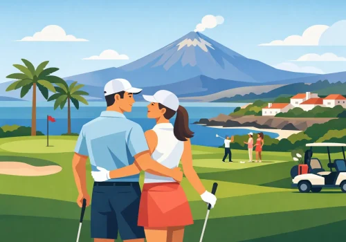 Golf fyrir pör á Tenerife sem virkar