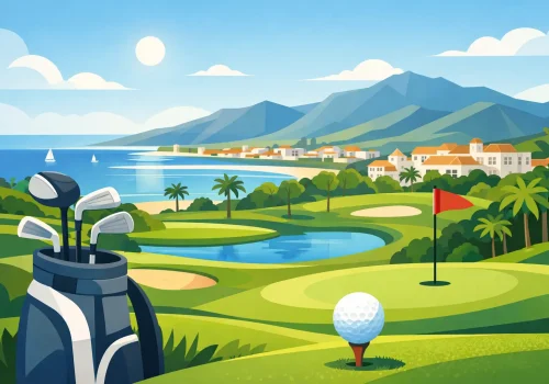 Golf Las Américas völlur fyrir golffrí