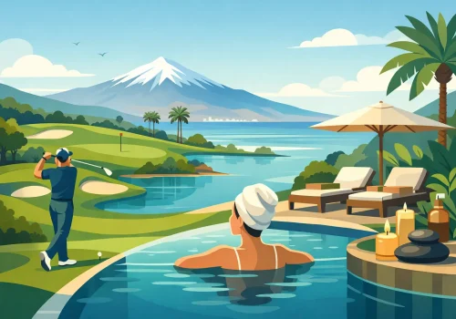 Golf og spa Tenerife - betri golfferð