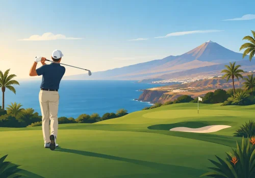Hvar er rólegast að spila golf á Tenerife?