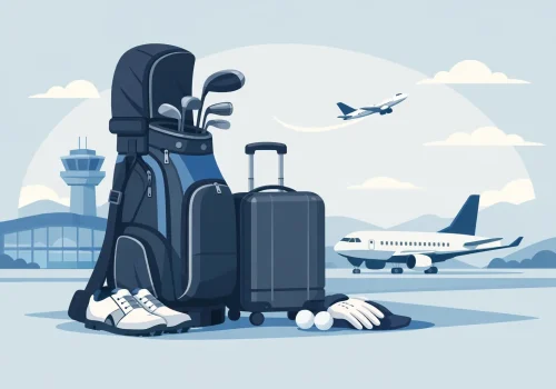 Hvernig á að undirbúa golfbúnað fyrir flug