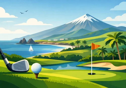 Leiðarvísir að golfsvæðum Tenerife suður